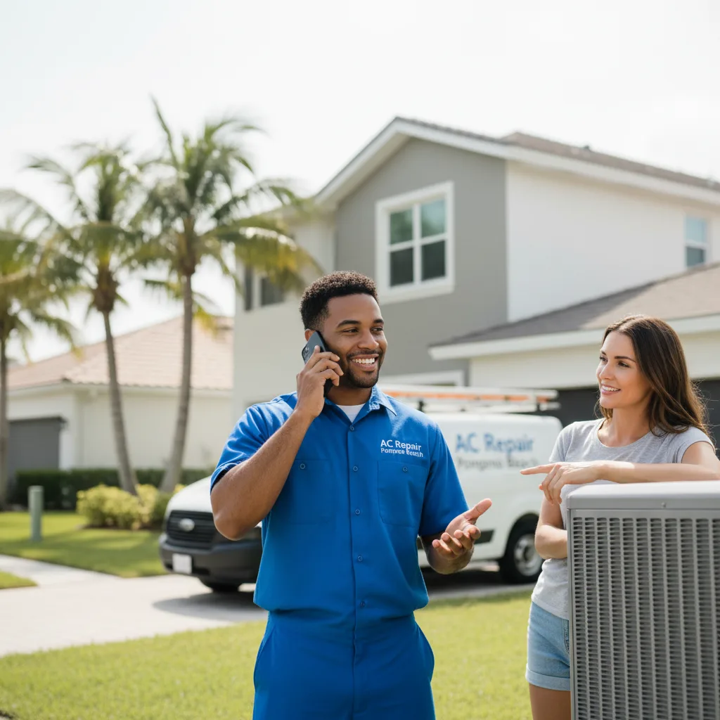 AC Repair Pompano Beach customer support in Cypress